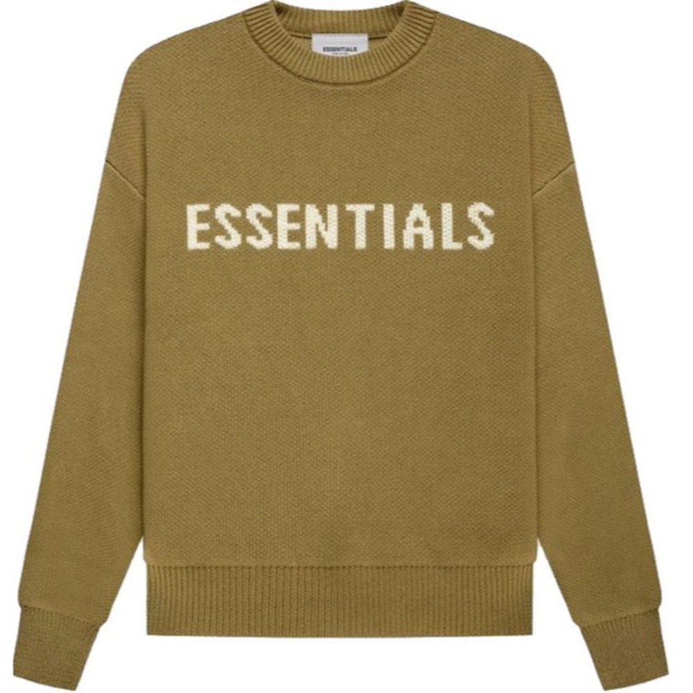 COPY - ESSENTIALS Amber Knit Sweatshirt